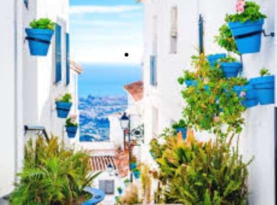 Mijas Pueblo whitewashed mountain village