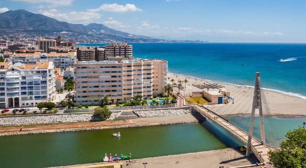 Fuengirola seafront and harbour