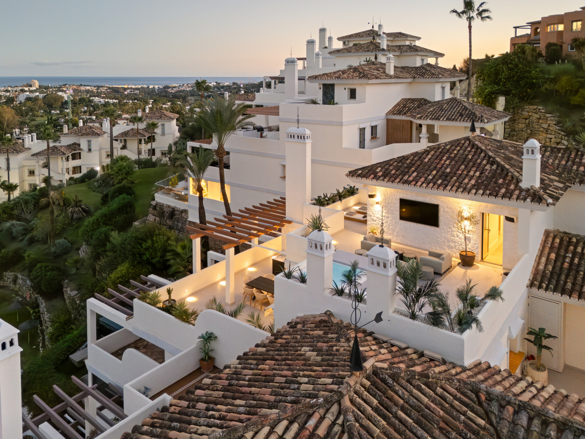 Renovated Scandinavian-Style Duplex Penthouse with Private Pool and Panoramic Views in La Cerquilla - Image 1