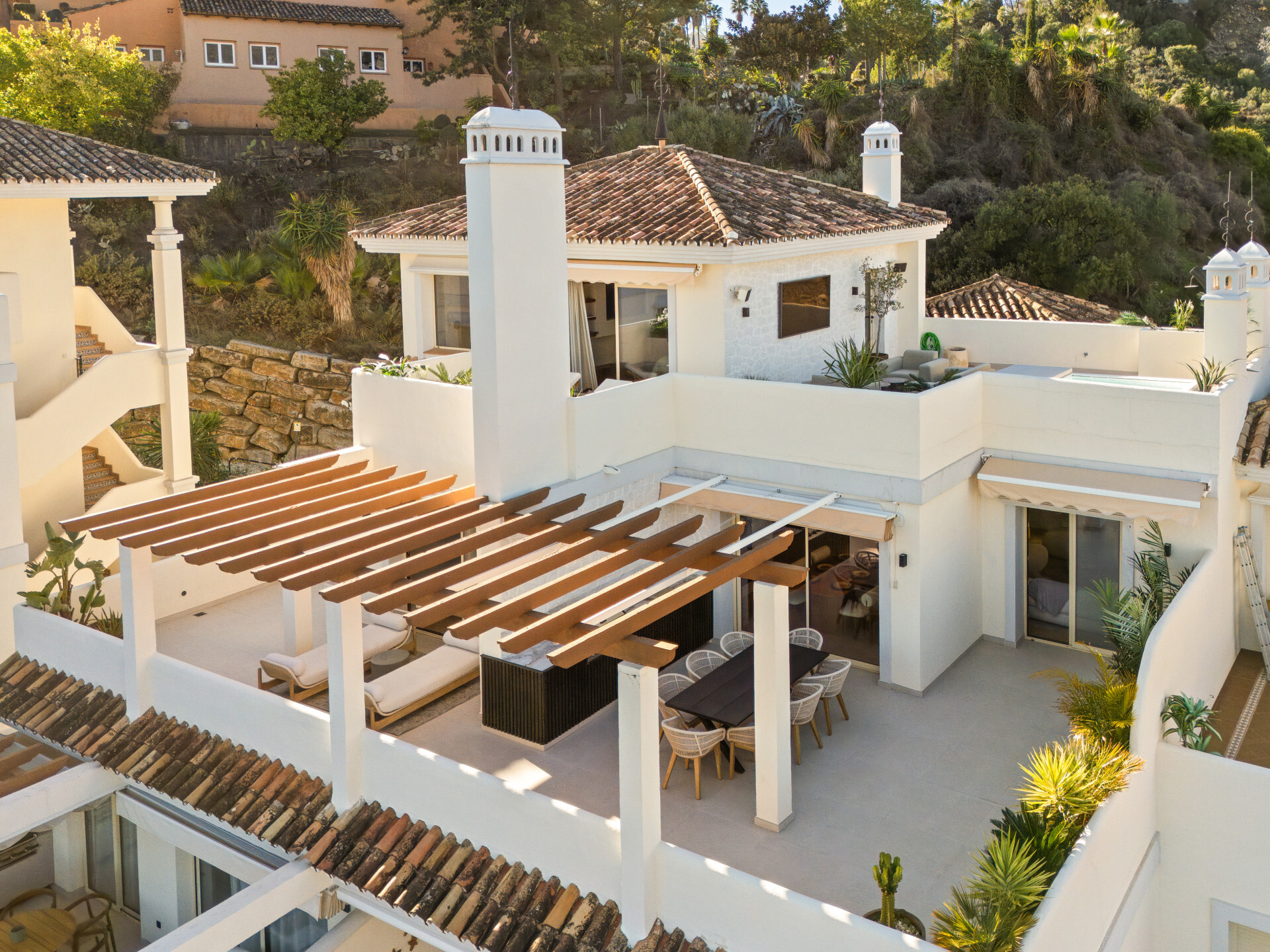Renovated Scandinavian-Style Duplex Penthouse with Private Pool and Panoramic Views in La Cerquilla - Image 46