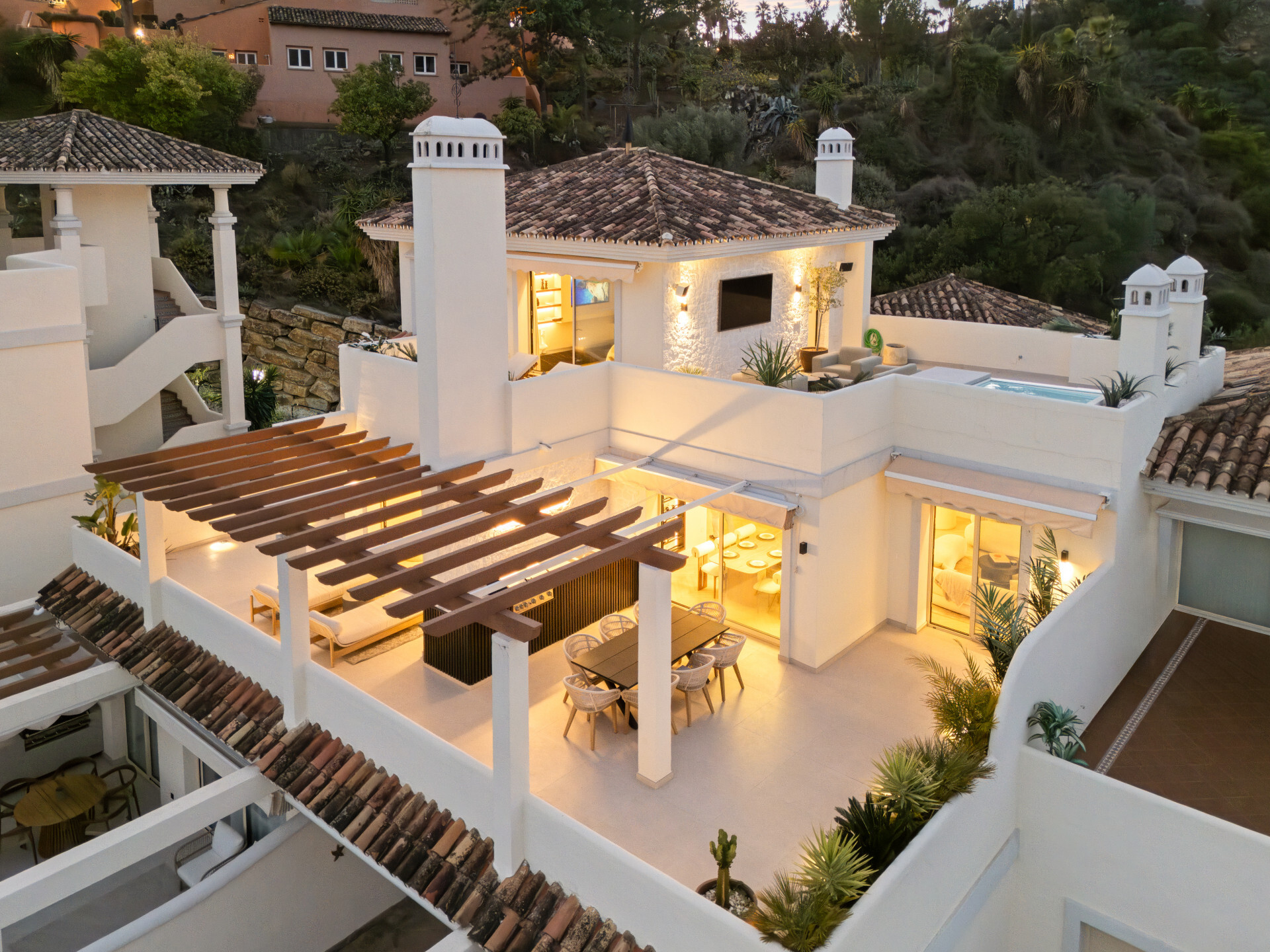 Renovated Scandinavian-Style Duplex Penthouse with Private Pool and Panoramic Views in La Cerquilla - Image 48